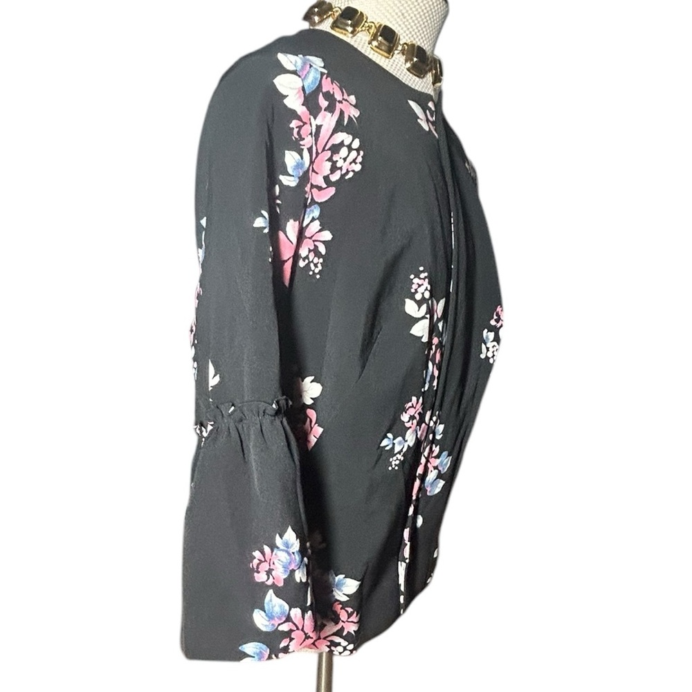 LANE BRYANT Women’s Black Multi Color Blazer Size 20 - Picture 4 of 10